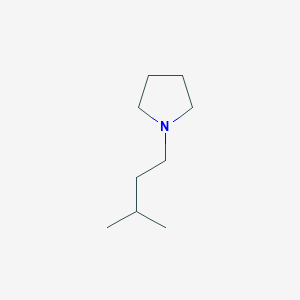 B8731273 3-Methyl-1-pyrrolidinobutane CAS No. 4462-08-2
