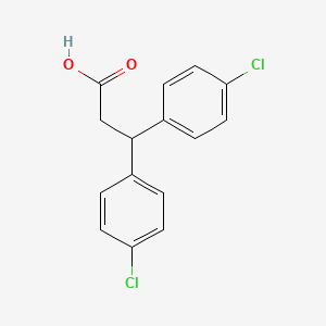 molecular formula C15H12Cl2O2 B8731379 3,3-Bis(p-chlorophenyl)propionic acid CAS No. 2540-35-4