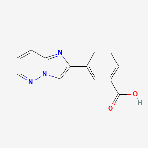 3-Imidazo[1,2-b]pyridazin-2-ylbenzoic acid