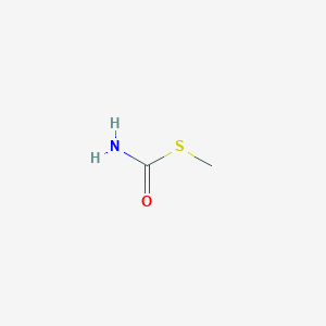 molecular formula C2H5NOS B8731511 Carbamothioic acid, S-methyl ester 