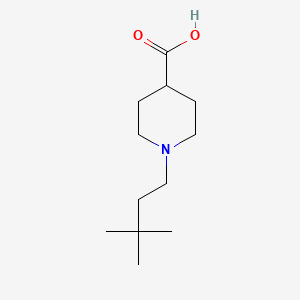 1-(3,3-Dimethyl-butyl)-piperidine-4-carboxylic Acid