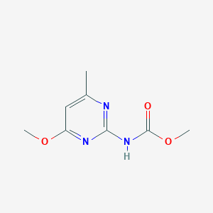 Methyl (4-methoxy-6-methylpyrimidin-2-yl)carbamate