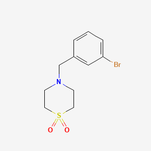 4-(3-Bromo-benzyl)-thiomorpholine 1,1-dioxide