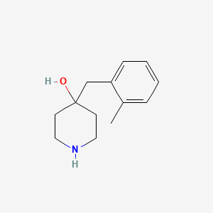 4-(2-Methylbenzyl)piperidin-4-ol