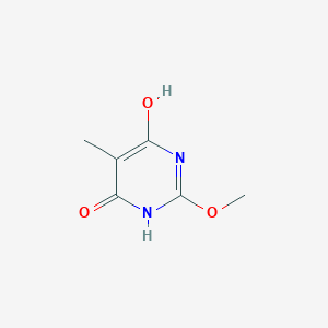 4(3H)-Pyrimidinone, 6-hydroxy-2-methoxy-5-methyl-