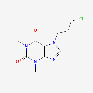 molecular formula C10H13ClN4O2 B8731675 7-(3-Chloropropyl)theophylline CAS No. 2770-66-3