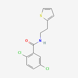 2,5-dichloro-N-(2-thiophen-2-yl-ethyl)-benzamide