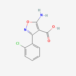 5-Amino-3-(2-chlorophenyl)isoxazole-4-carboxylicacid