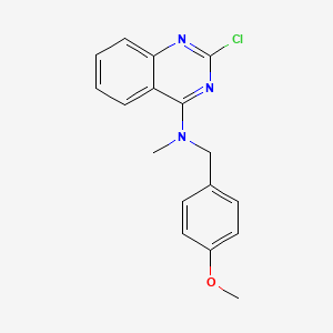 2-Chloro-N-(4-methoxybenzyl)-N-methylquinazolin-4-amine