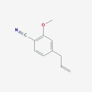2-(Methyloxy)-4-prop-2-en-1-ylbenzonitrile