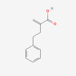molecular formula C11H12O2 B8731835 2-Methylene-4-phenylbutyric acid 