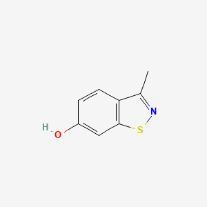 molecular formula C8H7NOS B8731849 3-Methylbenzo[d]isothiazol-6-ol 