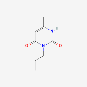 Uracil, 6-methyl-4-propyl-