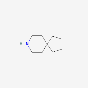 molecular formula C9H15N B8731973 8-Azaspiro[4.5]dec-2-ene CAS No. 904320-18-9
