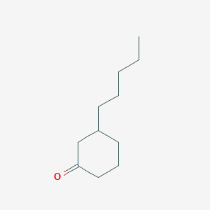 3-Pentylcyclohexan-1-one