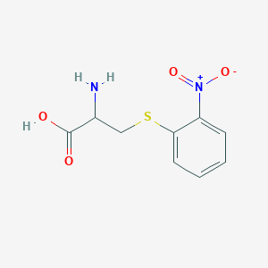 2-Amino-3-(2-nitrophenyl)sulfanylpropanoic acid
