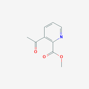 molecular formula C9H9NO3 B8732059 Methyl 3-acetylpicolinate CAS No. 174681-87-9