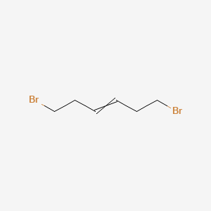 molecular formula C6H10Br2 B8732382 1,6-Dibromo-3-hexene 
