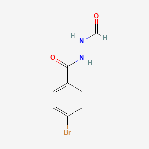 2-[(4-Bromophenyl)carbonyl]-hydrazinecarboxaldehyde