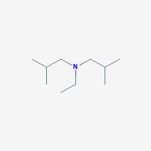 molecular formula C10H23N B8732454 N-Ethyl-2-methyl-N-(2-methylpropyl)propan-1-amine CAS No. 18677-85-5