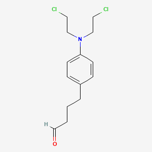 Benzenebutanal, 4-[bis(2-chloroethyl)amino]-