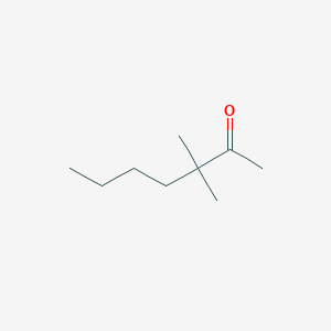 B8732555 3,3-Dimethylheptan-2-one CAS No. 50337-01-4