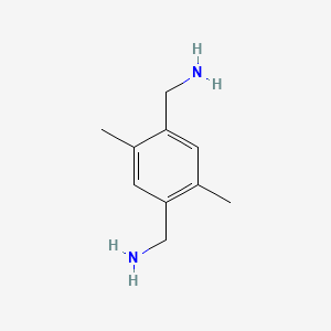 molecular formula C10H16N2 B8732633 4-(Aminomethyl)-2,5-dimethylbenzylamine 