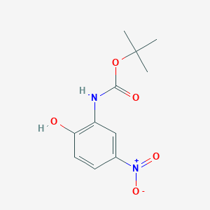 molecular formula C11H14N2O5 B8732726 Tert-butyl 2-hydroxy-5-nitrophenylcarbamate 