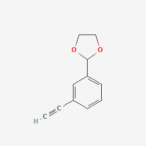 2-(3-Ethynylphenyl)-1,3-dioxolane