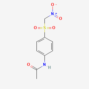 N-[4-(nitromethylsulfonyl)phenyl]acetamide
