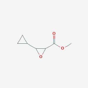 molecular formula C7H10O3 B8732867 Methyl 3-cyclopropyl-2,3-epoxypropionate CAS No. 530133-47-2