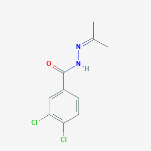 3,4-dichloro-N'-(propan-2-ylidene)benzohydrazide