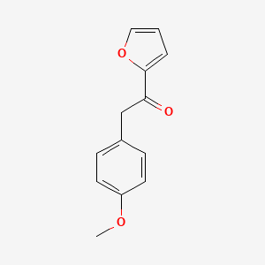 1-(Furan-2-yl)-2-(4-methoxyphenyl)ethan-1-one