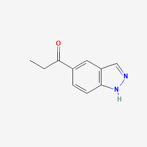 1-(1H-Indazol-5-YL)propan-1-one