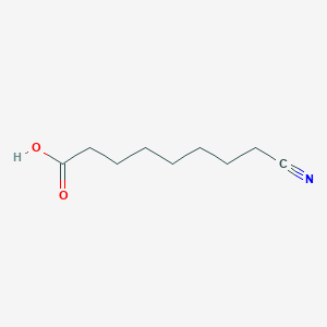 molecular formula C9H15NO2 B8732933 8-Cyano-octanoic acid CAS No. 37056-34-1