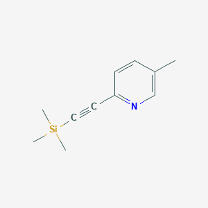 5-Methyl-2-trimethylsilanylethynylpyridine