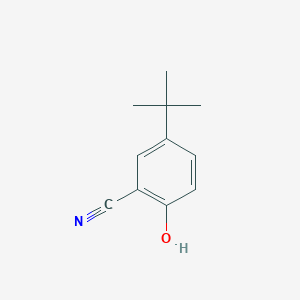 molecular formula C11H13NO B8733071 5-Tert-butyl-2-hydroxybenzonitrile 