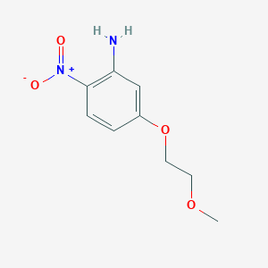 B8733109 5-(2-Methoxyethoxy)-2-nitroaniline CAS No. 54030-07-8