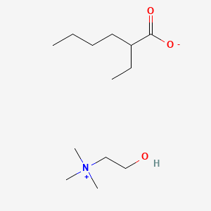 B8733248 Choline 2-ethylhexanoate CAS No. 68856-36-0