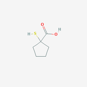 B8733473 1-Mercapto-1-cyclopentanecarboxylic acid CAS No. 59679-20-8