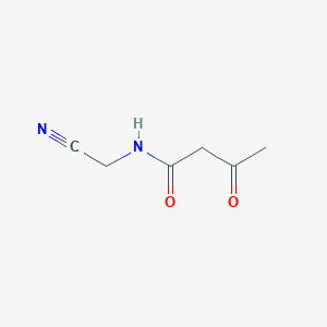 B8733596 n-(Cyanomethyl)-3-oxobutanamide CAS No. 39795-73-8