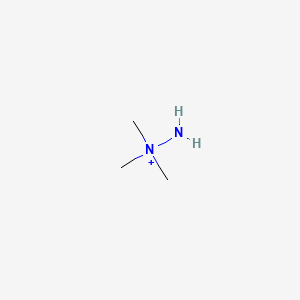 molecular formula C3H11N2+ B8733633 1,1,1-Trimethylhydrazinium CAS No. 44024-83-1