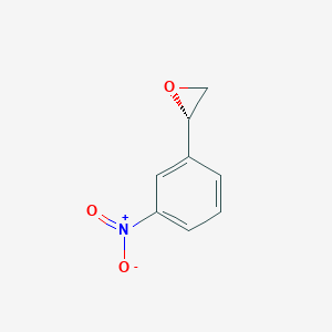 molecular formula C8H7NO3 B8733733 (R)-2-(3-nitrophenyl)oxirane 