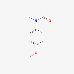molecular formula C11H15NO2 B8733774 N-(4-Ethoxyphenyl)-N-methylacetamide CAS No. 7298-73-9