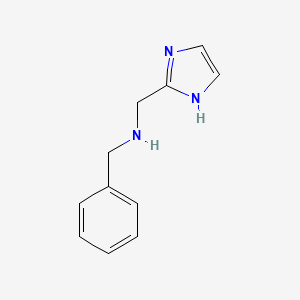 molecular formula C11H13N3 B8733969 benzyl(1H-imidazol-2-ylmethyl)amine 
