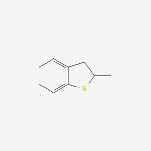 molecular formula C9H10S B8734094 Benzo[b]thiophene, dihydromethyl- CAS No. 114690-41-4