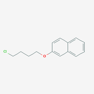 molecular formula C14H15ClO B8734109 4-(2-Naphthyloxy)-1-chlorobutane CAS No. 653573-32-1