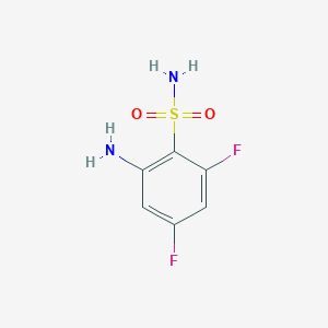 2-Amino-4,6-difluorobenzenesulfonamide