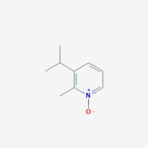 molecular formula C9H13NO B8734188 3-Isopropyl-2-methyl-1-oxidopyridin-1-ium 