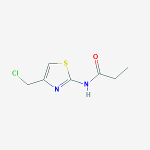 2-Propionylamino-4-chloromethylthiazole